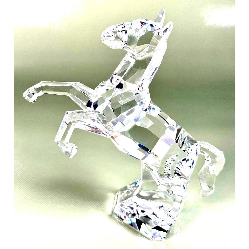 Vintage Swarovski 1988 The Horse Figurine 6600218 Retired w/ Box & COA